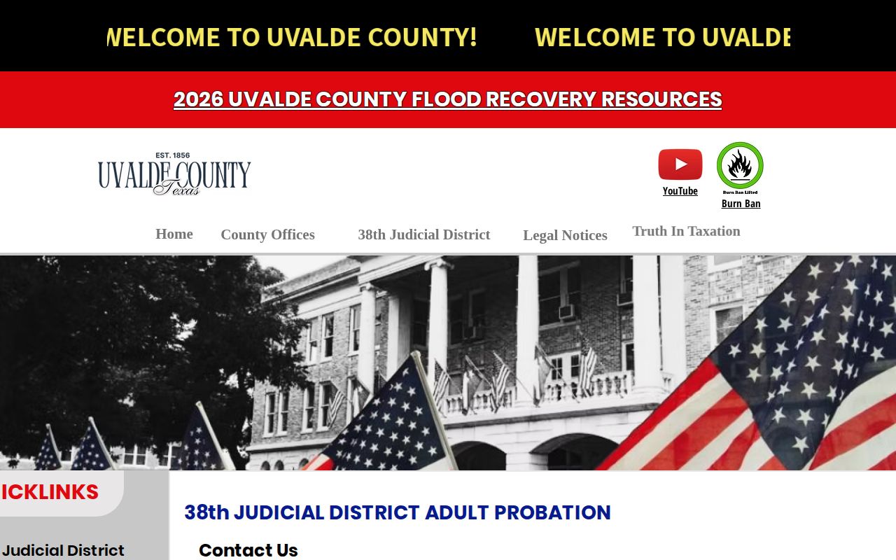 Uvalde Community Corrections Facility discharge and probation contact